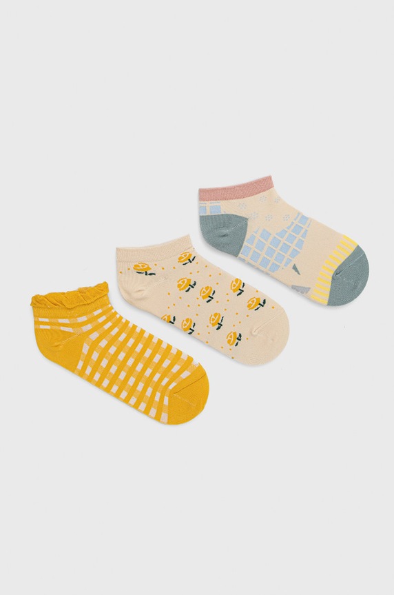 Ponožky Answear.LAB krátke ponožky viacfarebná socks37.DB