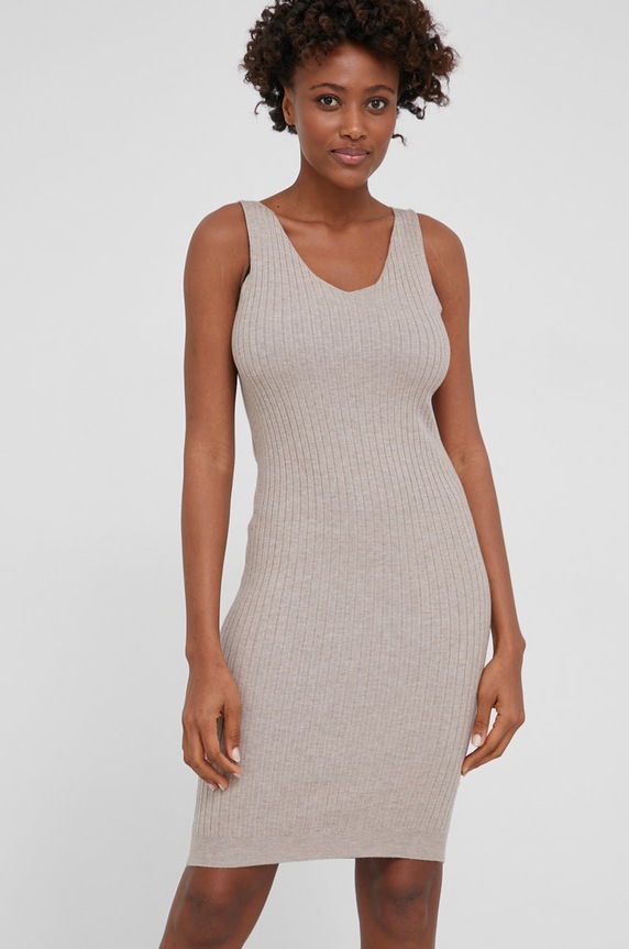 Odzież Answear Lab Sukienka i sweter JK83901AB.5KR beżowy