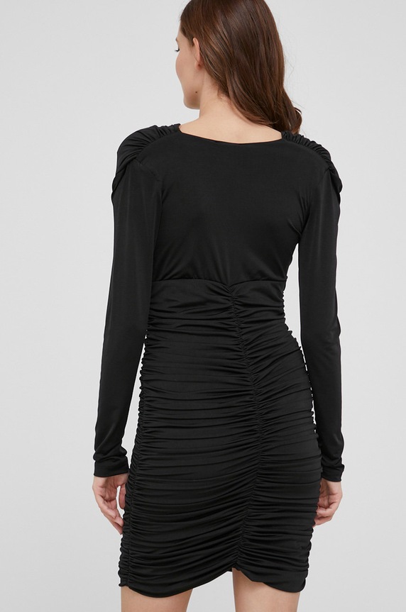 Ruházat Answear.LAB ruha WW22.SUD0MS fekete