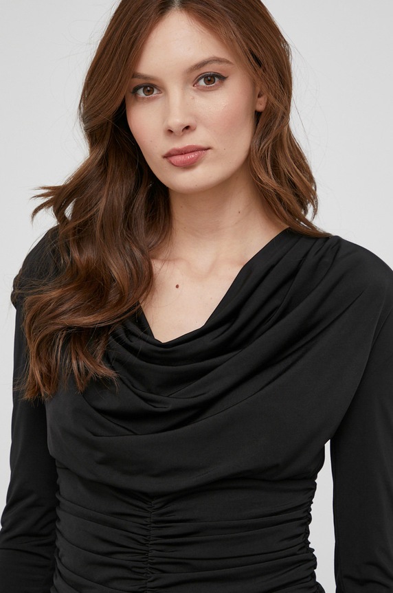 Answear.LAB ruha fekete WW22.SUD0MS