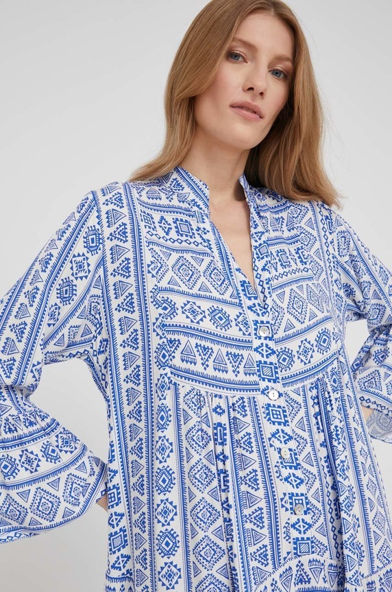 Answear Lab sukienka niebieski 9802.wc