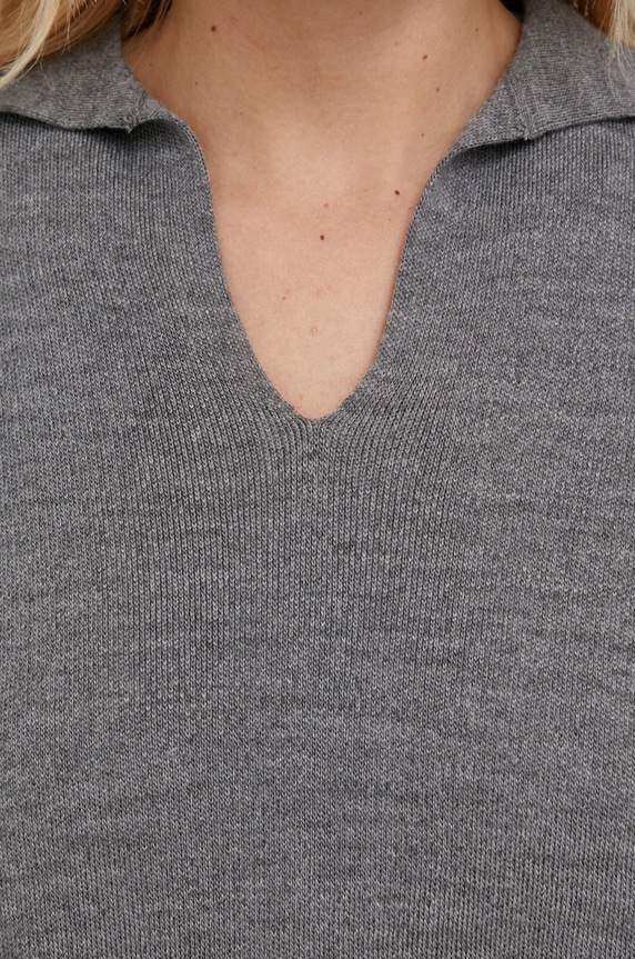 Answear Lab Sweter z domieszką wełny 21K1309.AJ szary