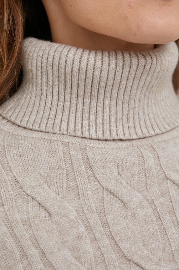 Answear Lab Sweter 1112.2KR beżowy