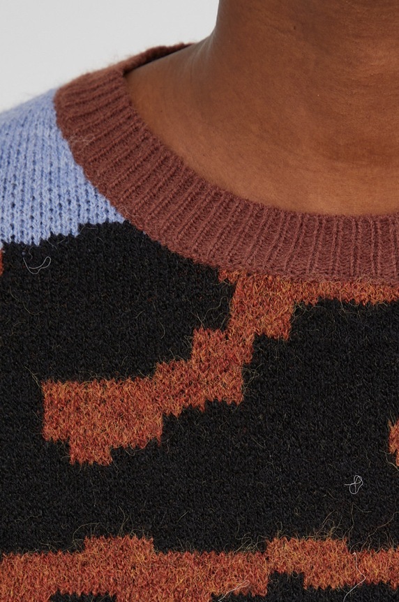 Answear Lab Sweter z wełną M3081.AJ brązowy