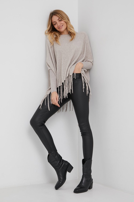 Answear Lab Sweter A17105.21350.2KR beżowy WW22