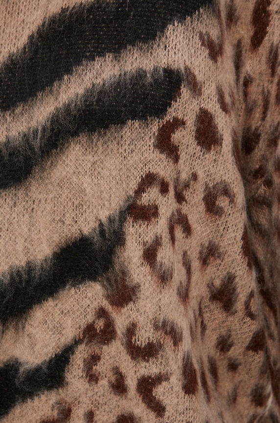 Answear Lab Sweter z wełną LU1121.1.DA brązowy