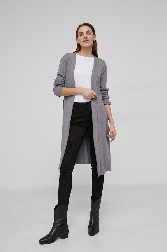 Answear Lab Kardigan szary T6822.2KR