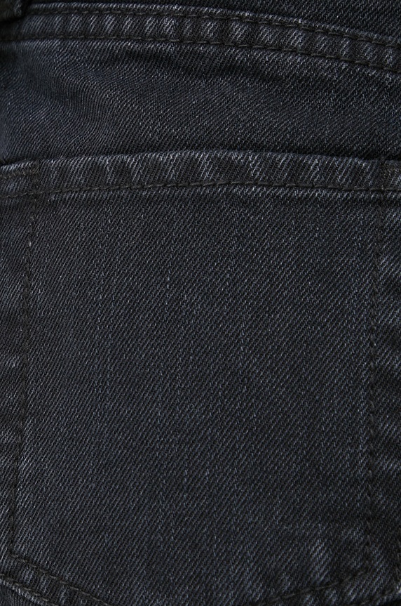 Answear Lab szorty jeansowe czarny ITA9086.DB