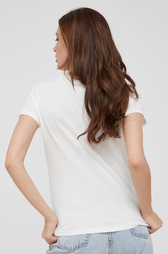 Odzież Answear Lab t-shirt bawełniany 152.1.MB biały