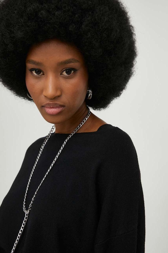 Answear Lab komplet sweter i spodnie 10031.js czarny