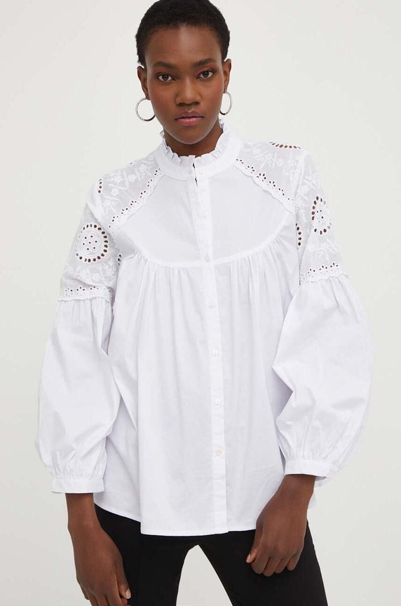 Answear Lab koszula bawełniana biały 8203001.WK