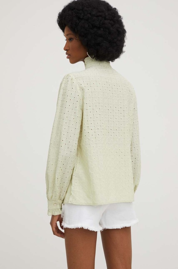 Answear Lab koszula zielony ASD90839.WK