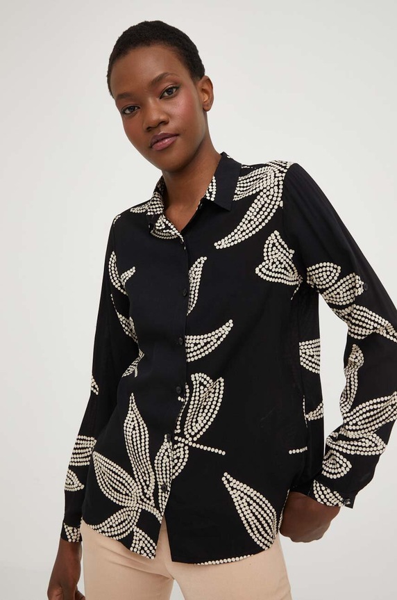Answear Lab camicia nero 80381.db