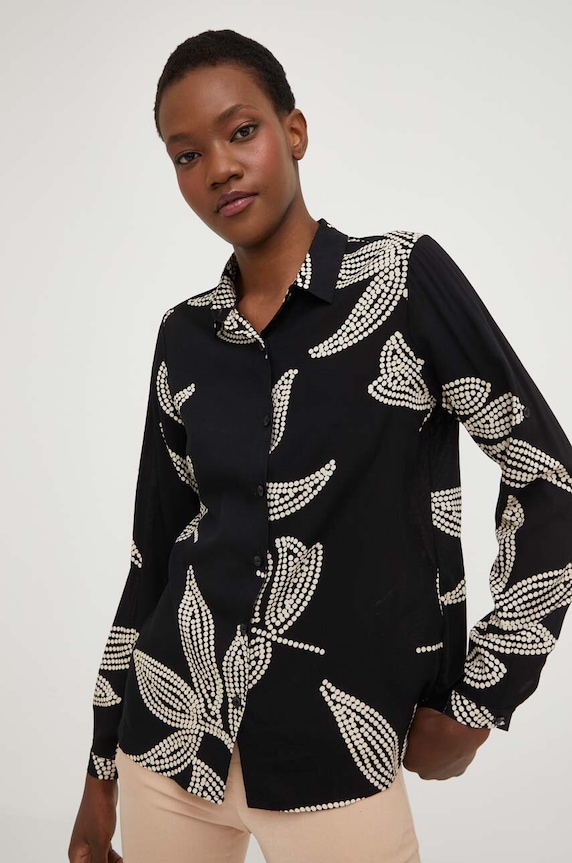 Answear Lab camicia nero 80381.db