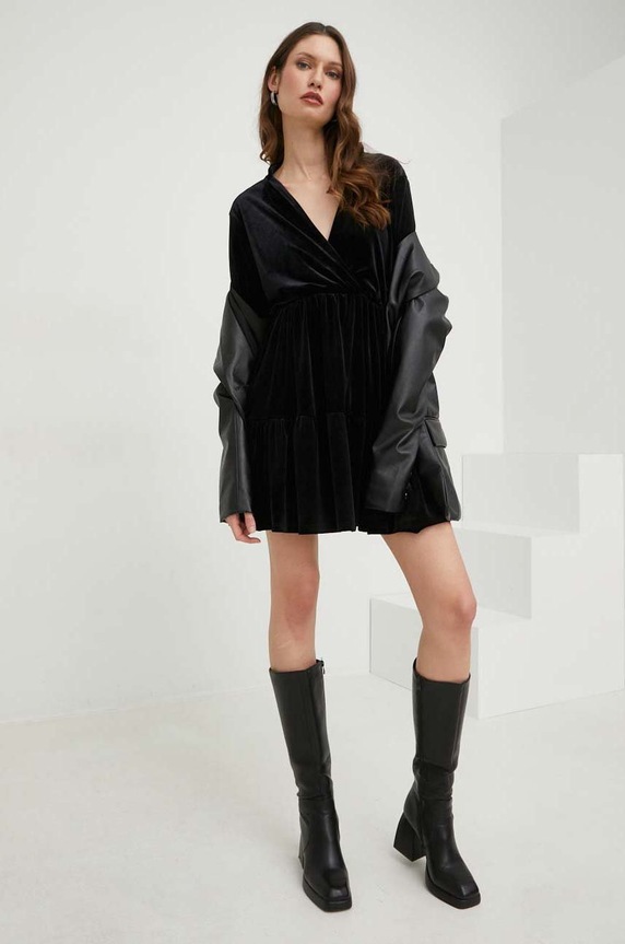 Answear Lab rochie G07122CN.WK negru WW23