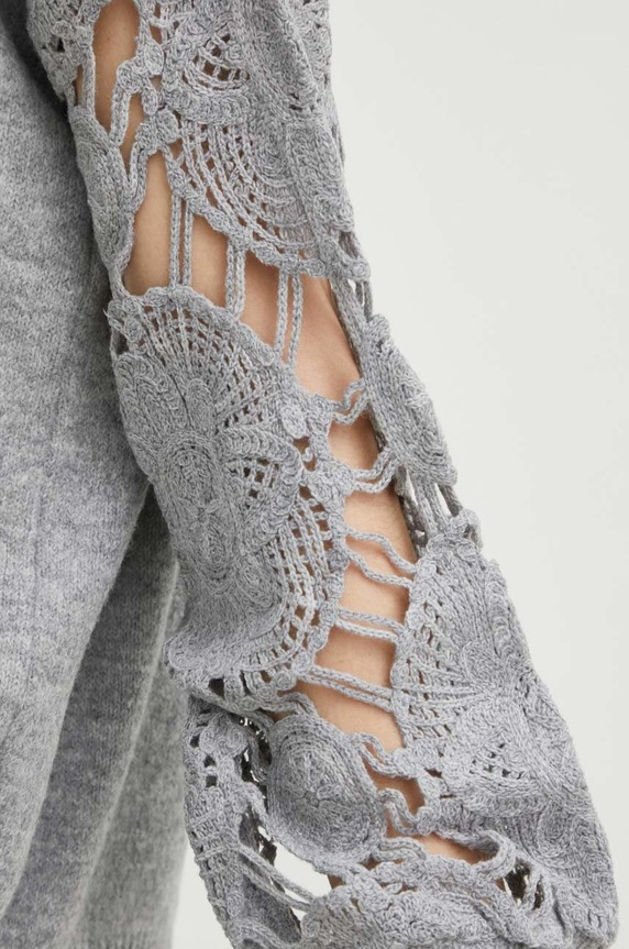 Answear Lab sweter 22516.h szary