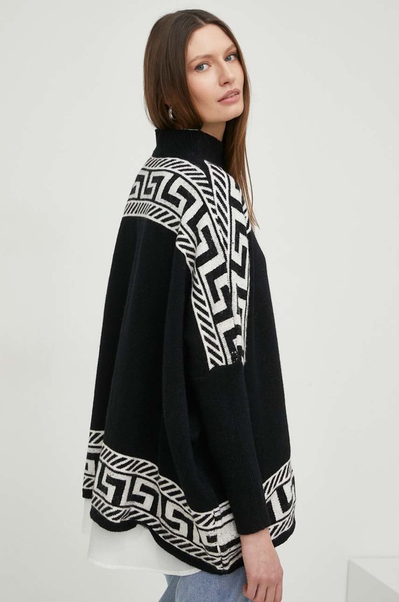 Odzież Answear Lab sweter z wełną LU2347.h czarny