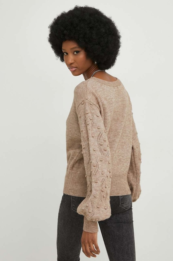 Odzież Answear Lab sweter B10.1WK beżowy