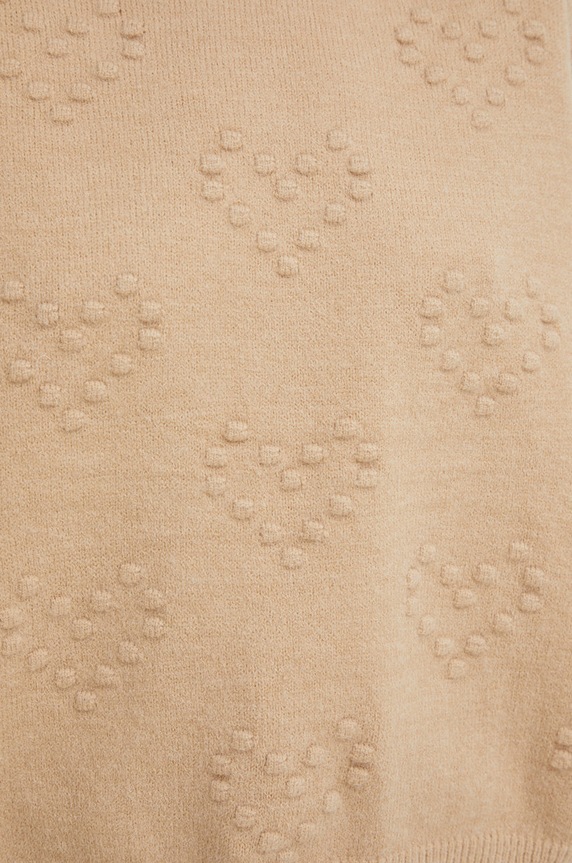 Answear Lab sweter z wełną 12.1w brązowy