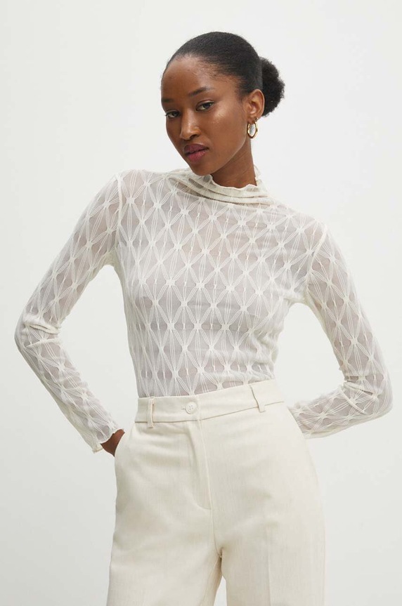 Answear.LAB felső bézs 8647.fjs