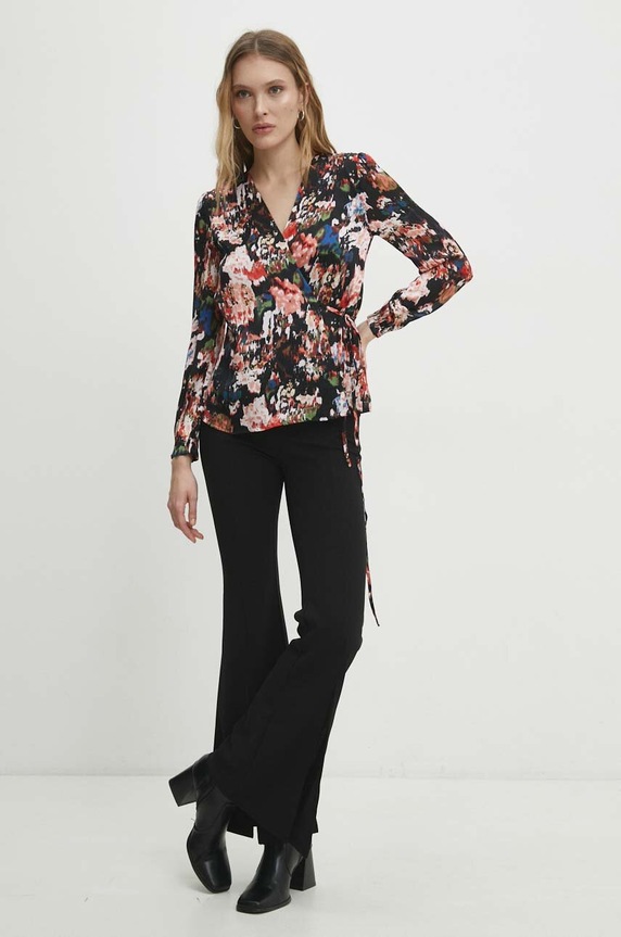 Answear.LAB bluzka mj28464.FKK czarny WW24