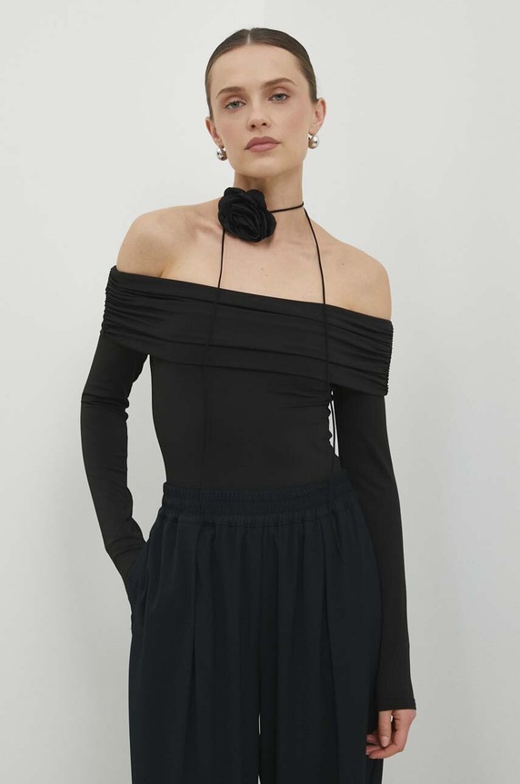 Body Answear.LAB slim černá 505jp.ijs