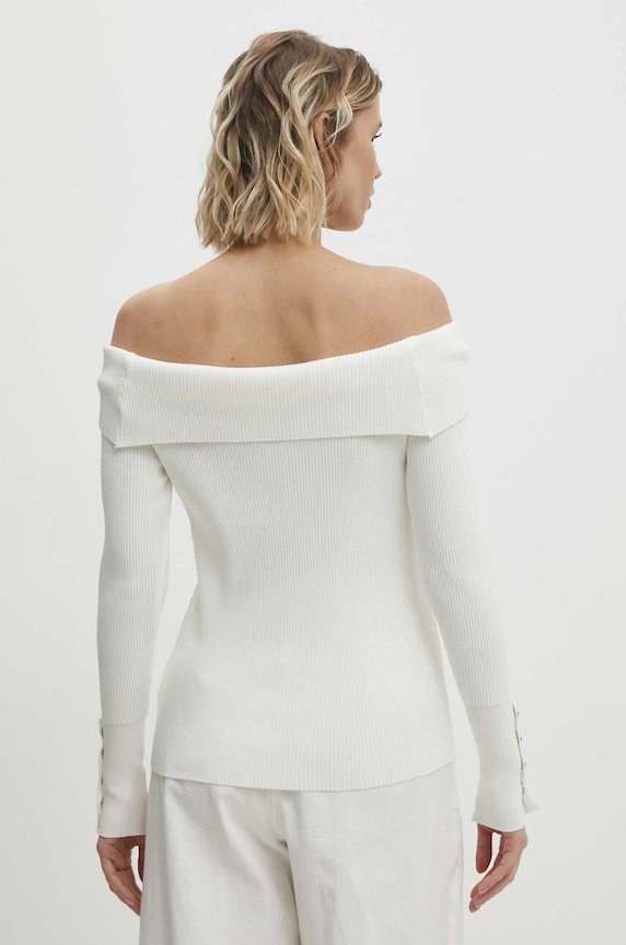 Odzież Answear.LAB sweter MCY05531.HWK biały