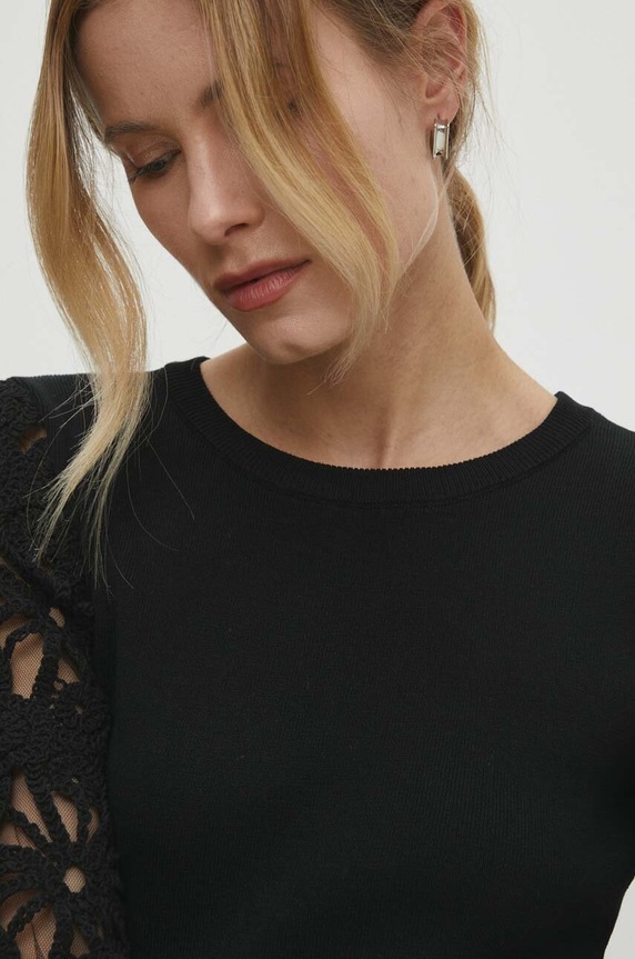 Answear Lab sweter czarny MCY05540.HWK