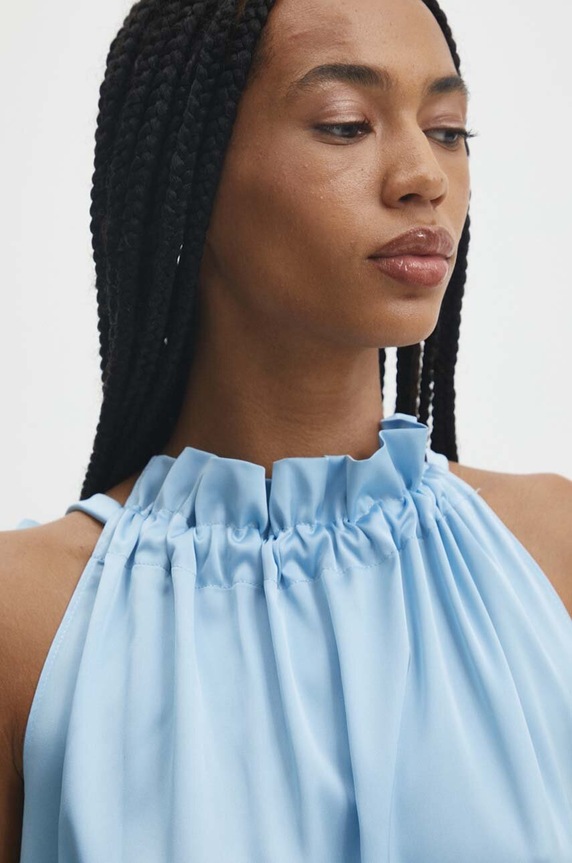 Answear.LAB bluzka niebieski CK08090.FKK