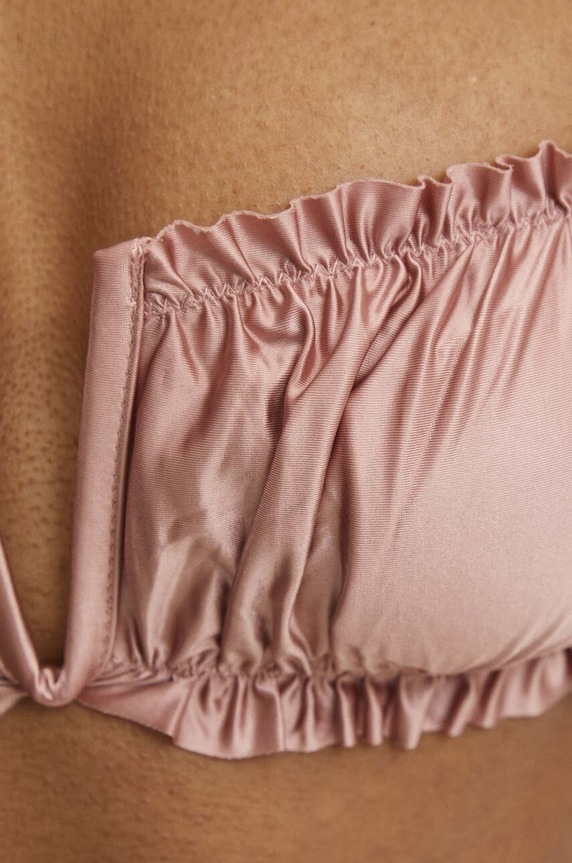 Bikini top Answear.LAB ls.23023.G.ih ροζ