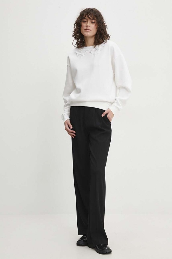 Answear Lab bluza pozostałe biały SNG1.bld.tjs