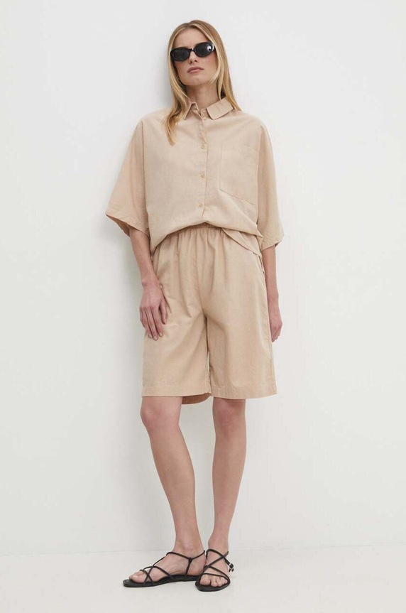 Answear Lab komplet bawełniany bawełna beżowy 4064.tjs