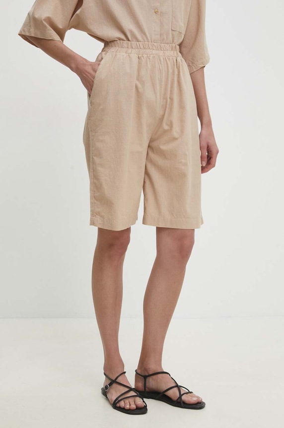 Odzież Answear Lab komplet bawełniany 4064.tjs beżowy