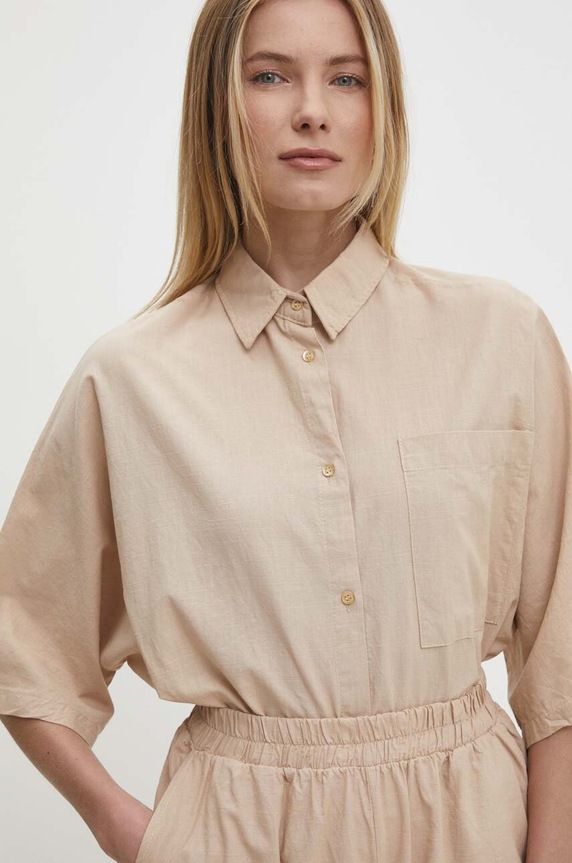 Answear Lab komplet bawełniany 4064.tjs beżowy