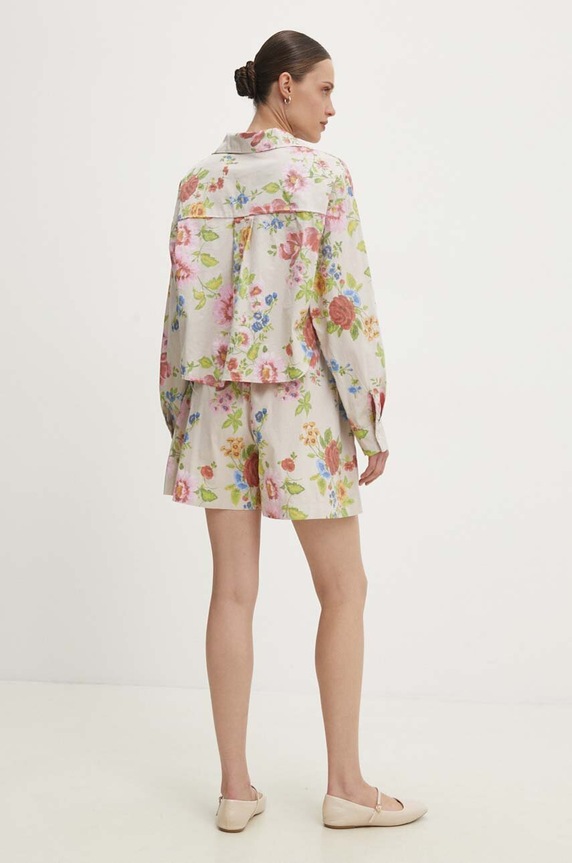 Answear.LAB komplet bawełniany 2308.12333.fh beżowy WW24