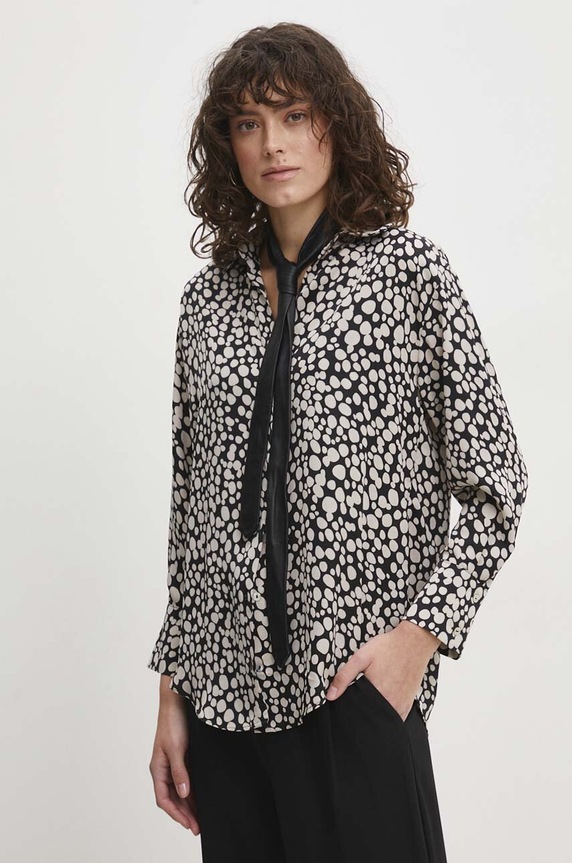 Košulja Answear.LAB casual bež 100401.TWK