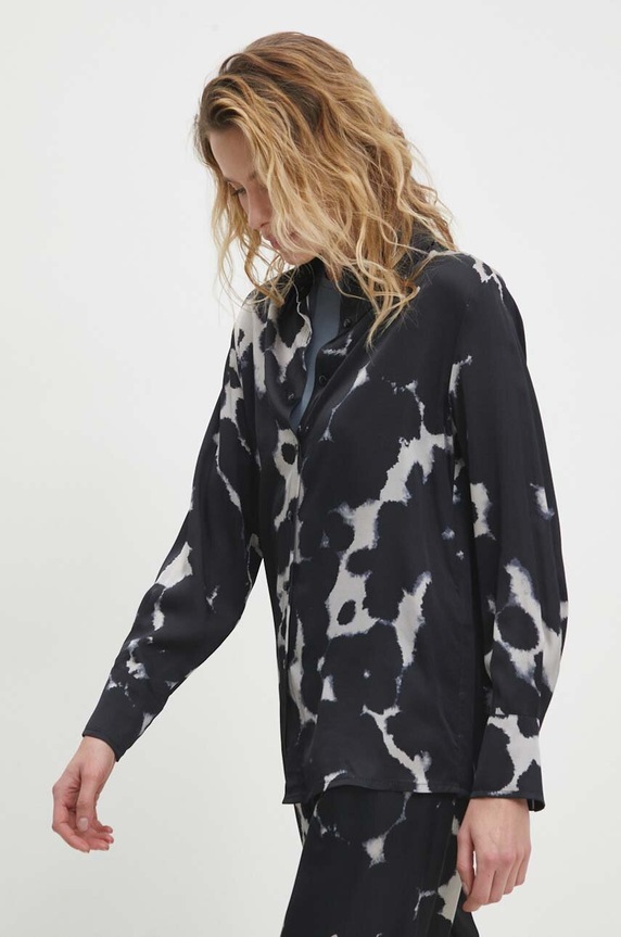 Πουκάμισο Answear.LAB κανονικό σκούρο μπλε s594.1IW