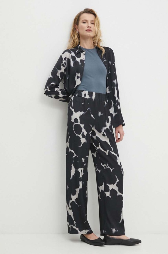 Πουκάμισο Answear.LAB s594.1IW σκούρο μπλε WW24