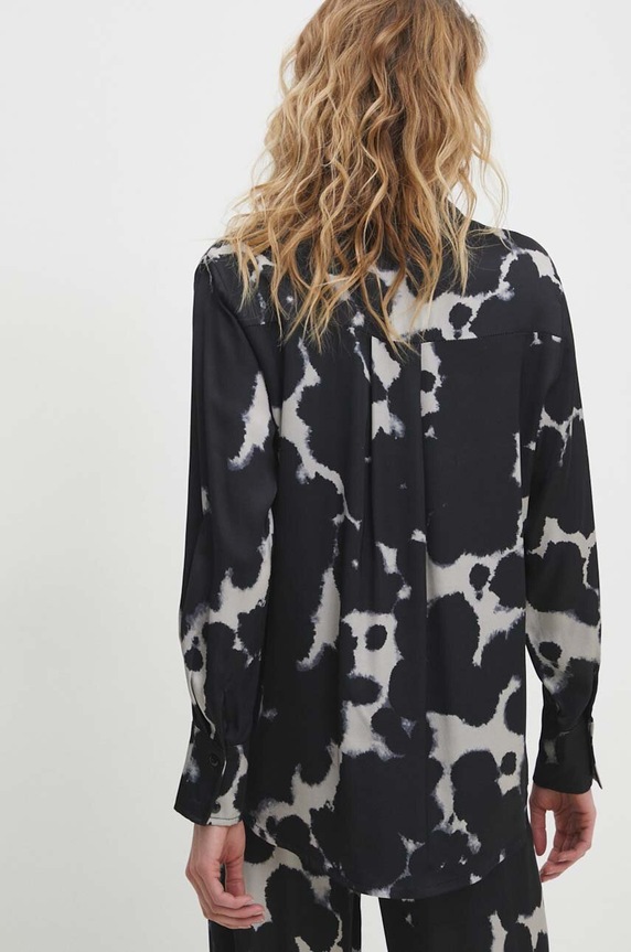 Ρούχα Πουκάμισο Answear.LAB s594.1IW σκούρο μπλε