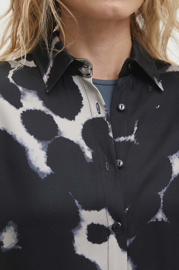 Πουκάμισο Answear.LAB s594.1IW σκούρο μπλε