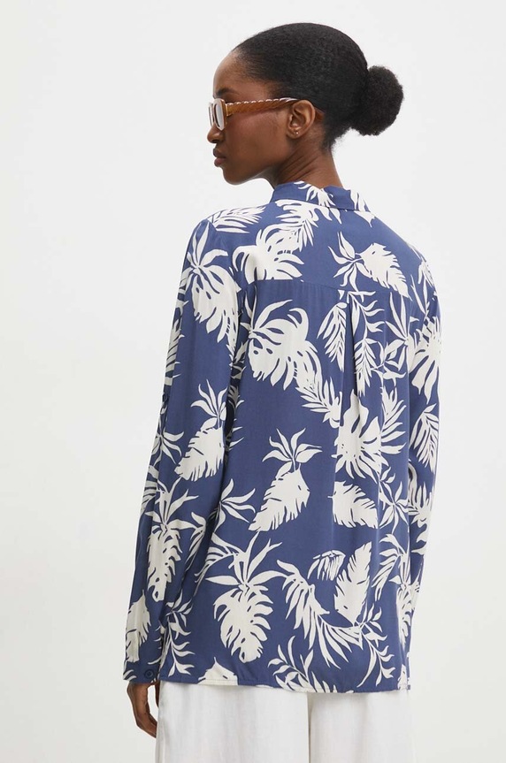 Ruházat Answear.LAB ing A080581.hjs kék