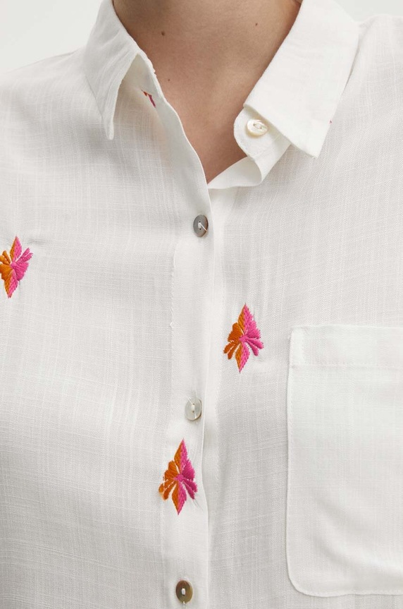 Answear.LAB koszula M21427.HWK biały WW24