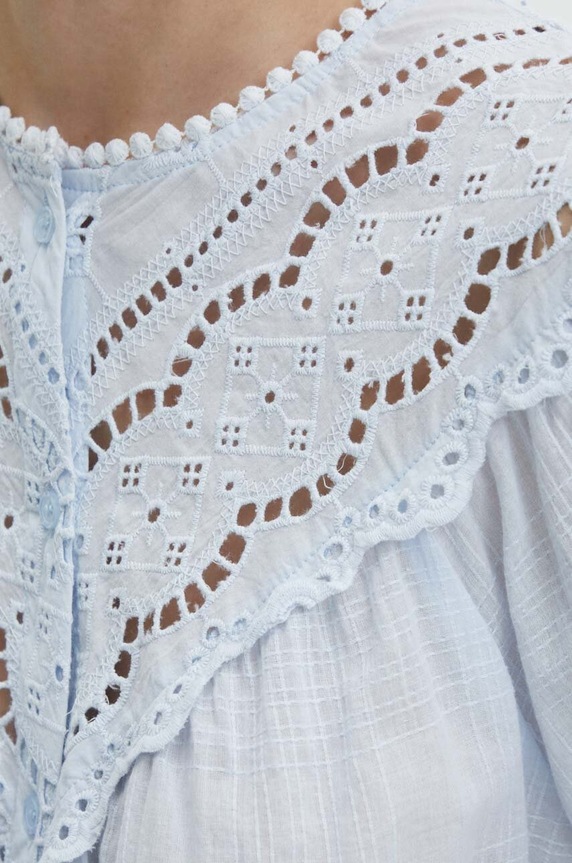 Answear Lab koszula bawełniana 928.HWK niebieski