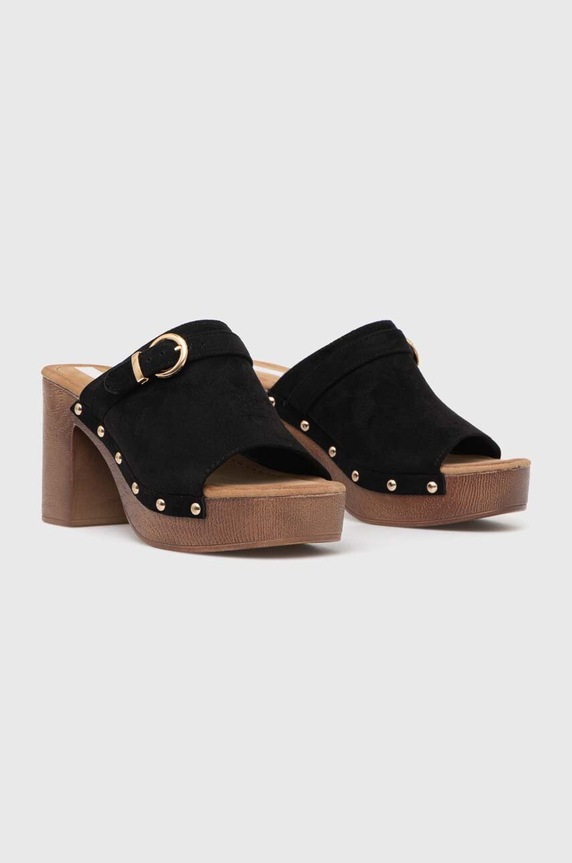 Answear Lab papuci a32.3209.ih negru WW24