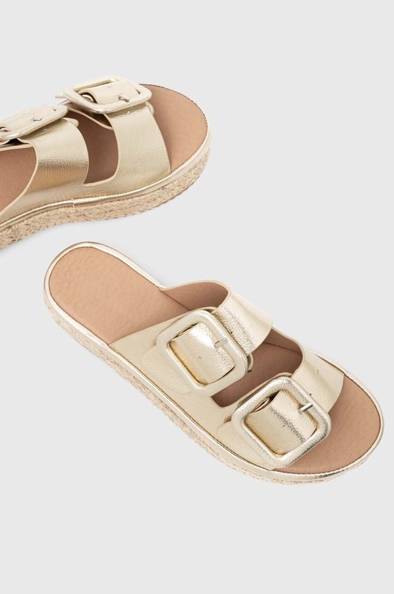 Answear Lab espadryle złoty h8.729.fh