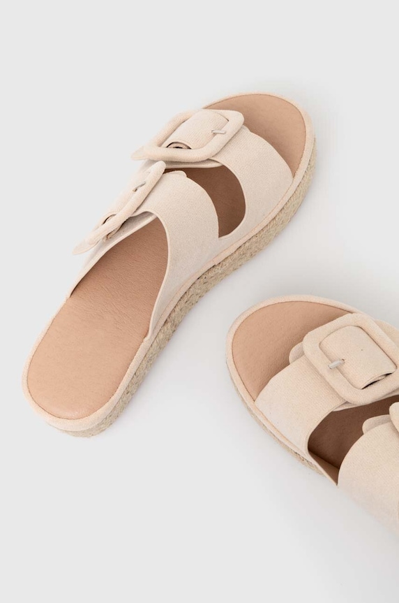 Espadrilky Answear.LAB béžová h8.729.fh