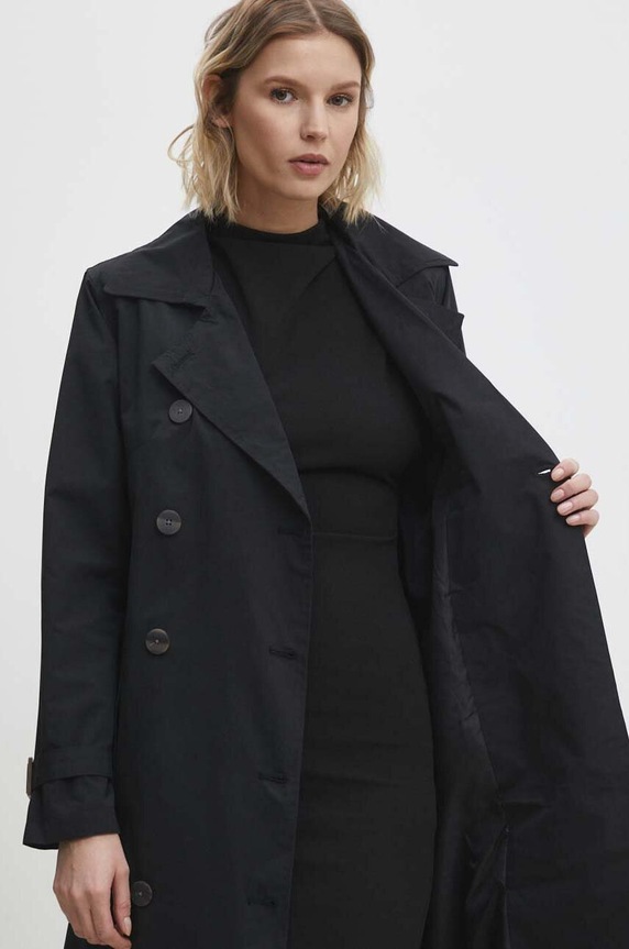 Answear Lab trencz LJKAYERMXBLK.GWK