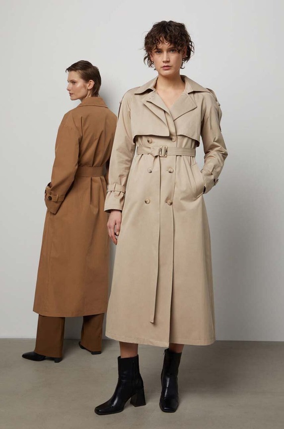 Καμπαρντίνα Answear.LAB 1104.td μπεζ WW24