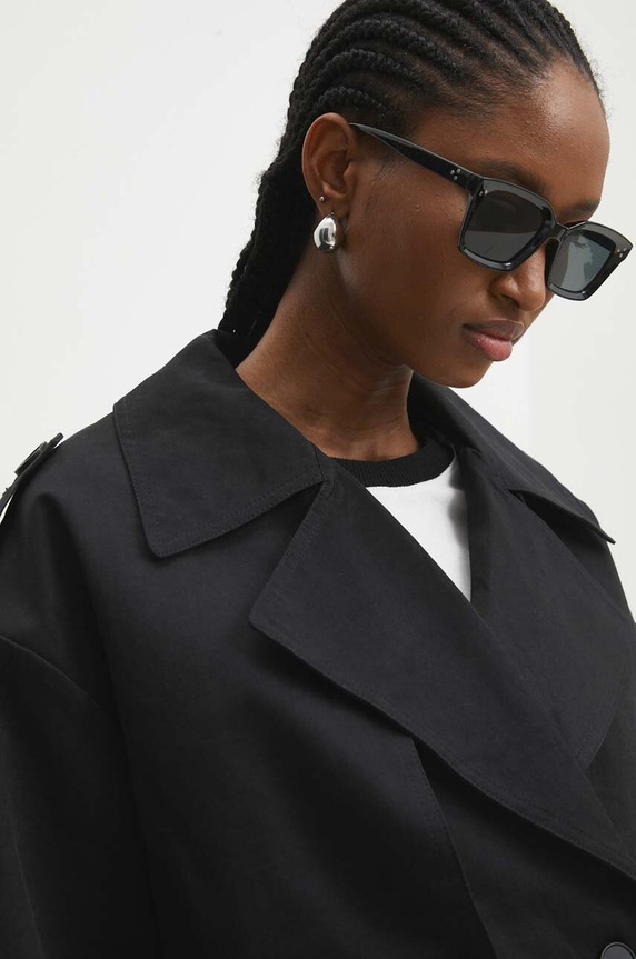 Answear Lab kurtka czarny b99328.IKK