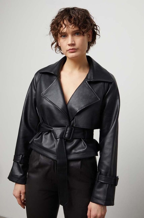 Bunda Answear.LAB 16102.fjs černá WW25